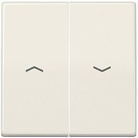 Лицевая панель Jung EcoProfi для 2-кл. выключателя жалюзи слоновая кость картинка